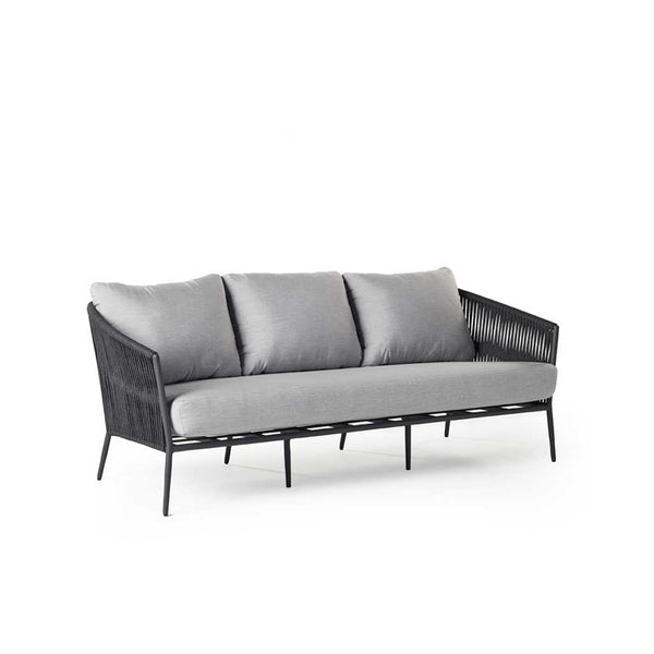 Olema Sofa in Charcoal Aluminum