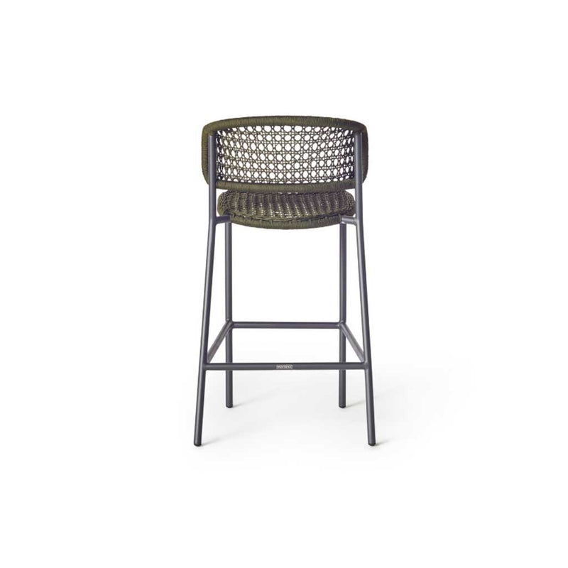 Mariposa Bar Chair with Olive Rope