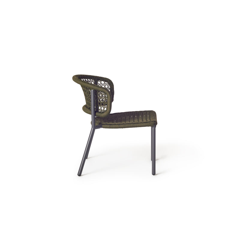 Mariposa Lounge Chair with Olive Rope