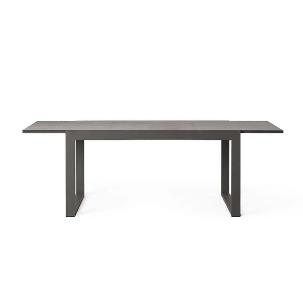 Diablo 60"-90" Extension Dining Table in Charcoal