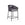 Olema Counter Chair in Charcoal Aluminum