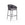 Olema Bar Chair in Charcoal Aluminum