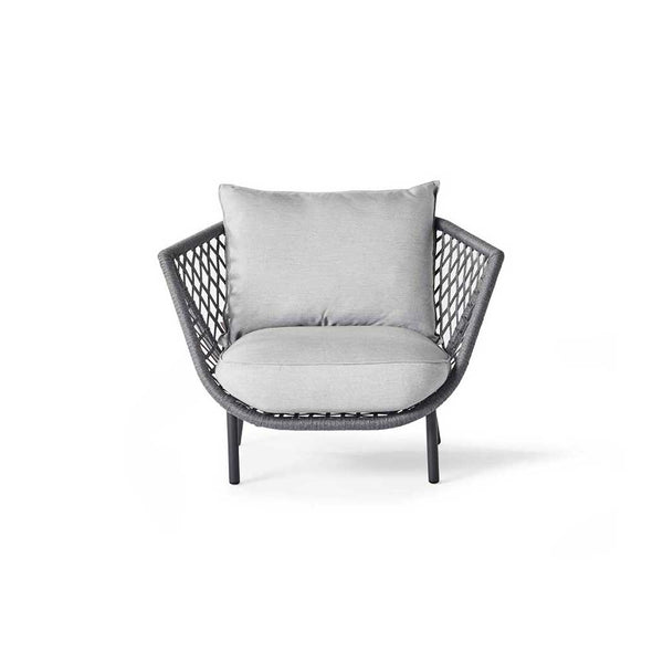 Lisbon Lounge Chair in Charcoal