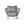 Natte Charcoal Cushion for Lisbon Lounge Chair
