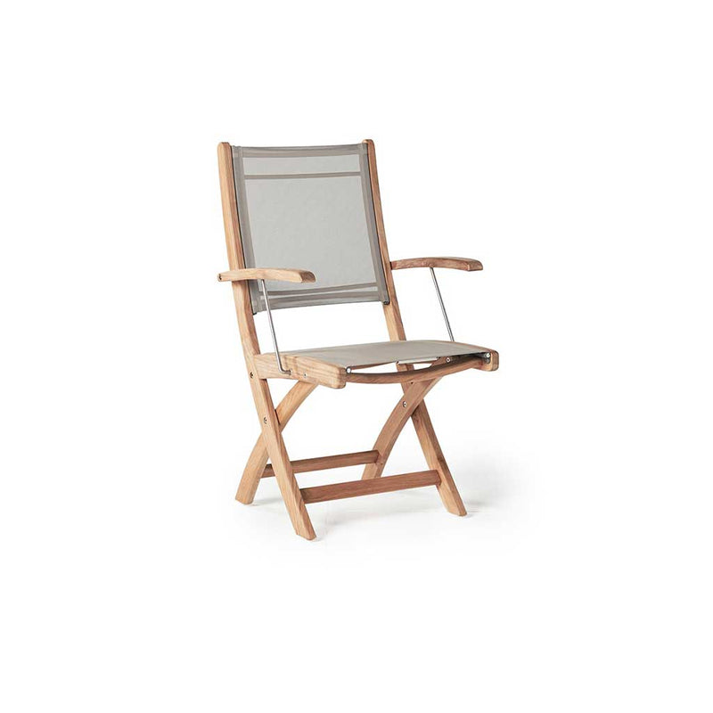 Mendocino Folding Dining Arm Chair