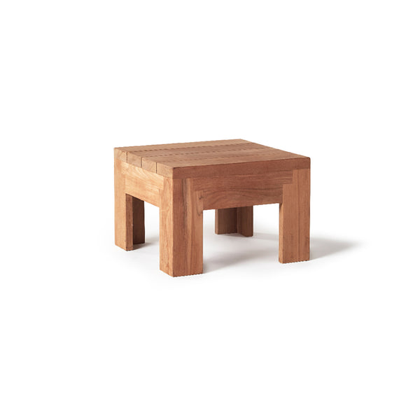 Rivoli Square Side Table in Teak