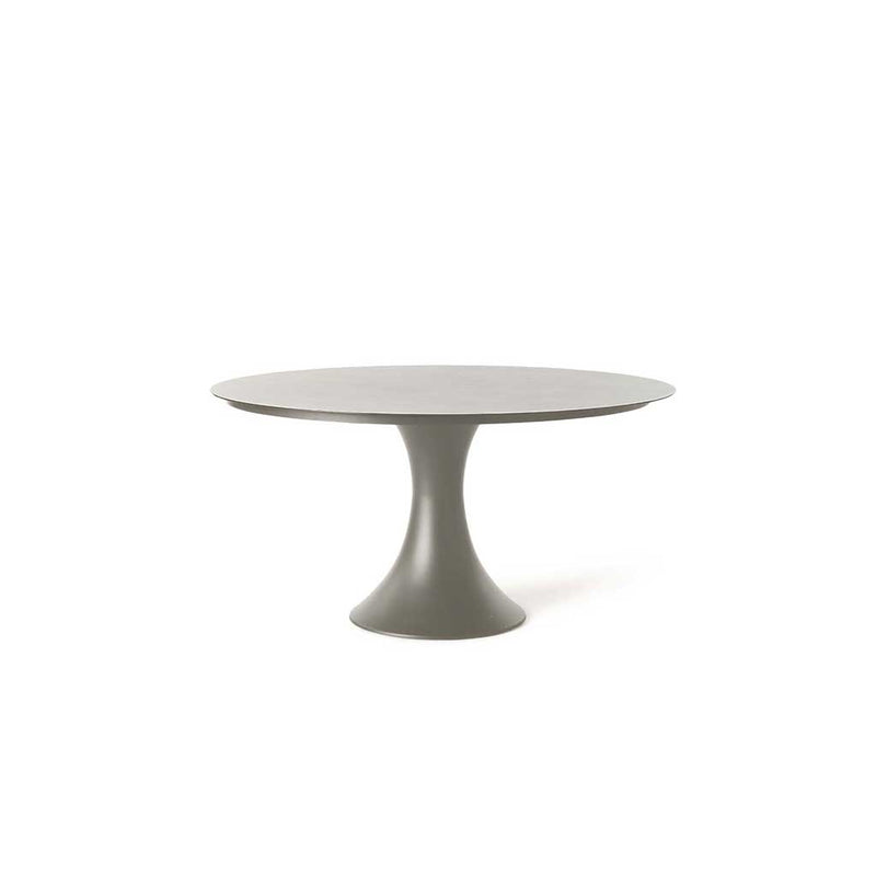 Bodega 59" Round Dining Table in Quartz Grey