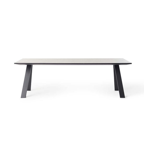 Inverness Dining Table in Charcoal