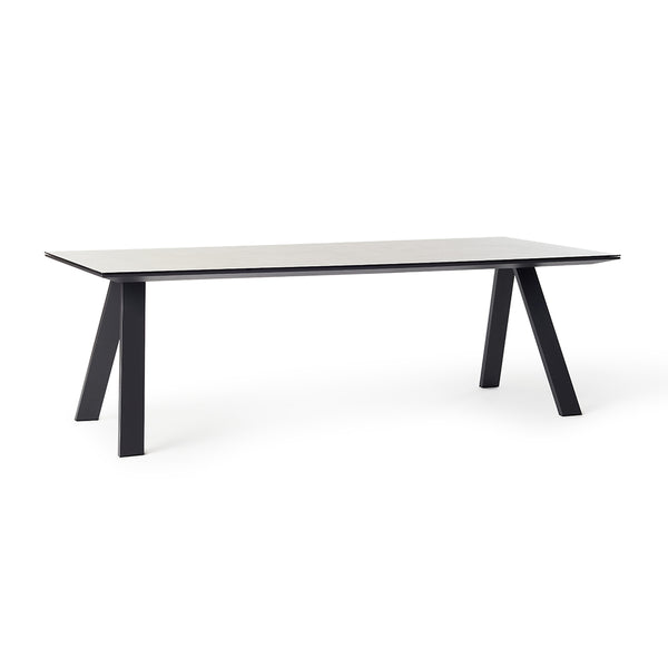 Inverness Dining Table in Charcoal