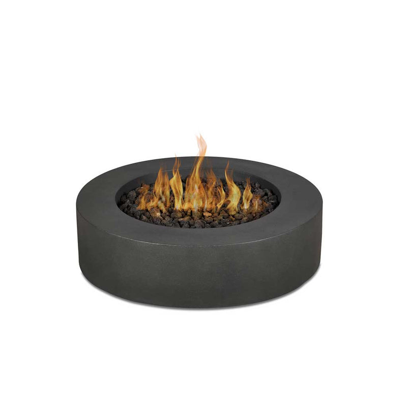 Aspen Round Fire Table - Carbon