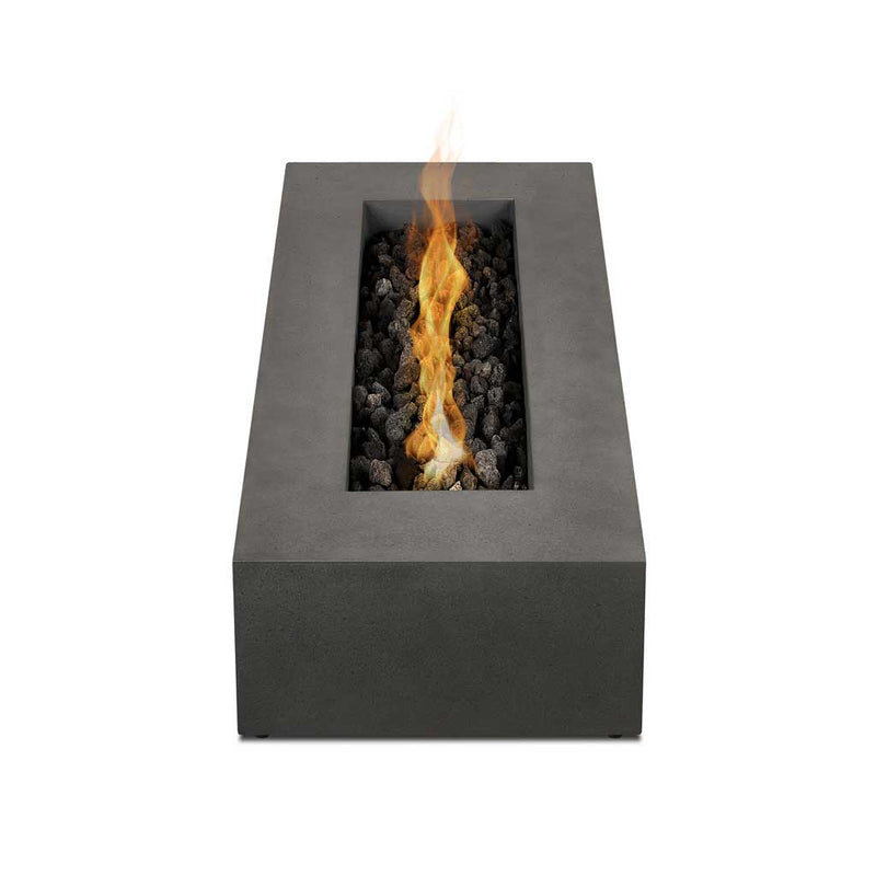 Aspen 72" Rectangular Fire Table - Carbon