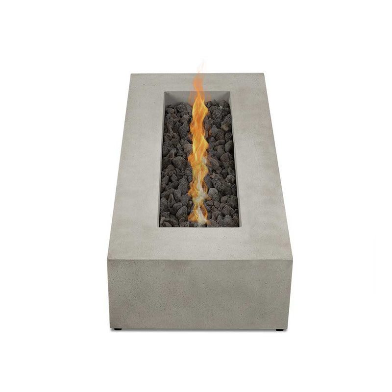 Aspen 72" Rectangular Fire Table - Flint