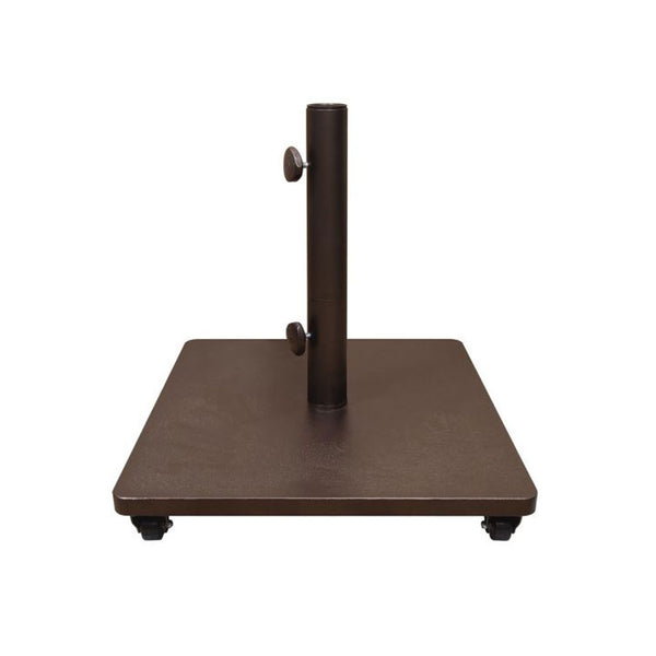 castlecreek bronze patio umbrella base Steel Umbrella Base (120LBS) w/ Casters - Bronze