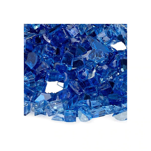 1/4" Cobalt Reflective Fire Glass (10 lbs)