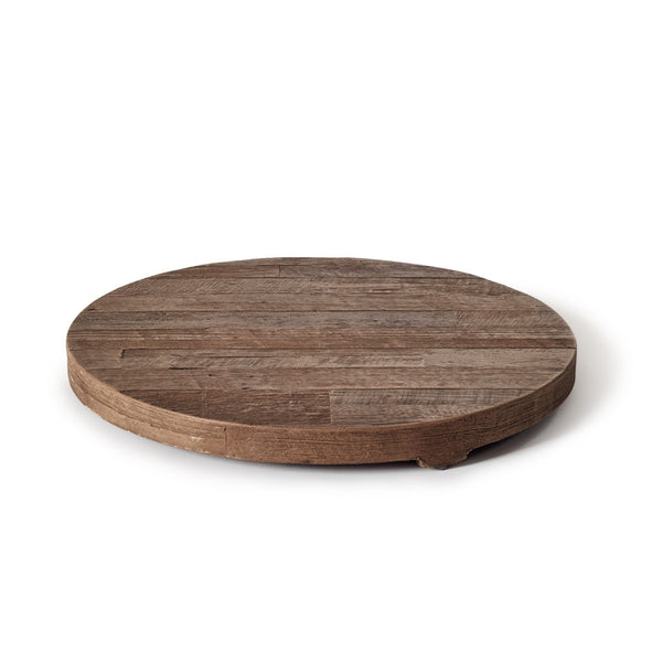 Contempo Round Fire Table Lid in French Oak