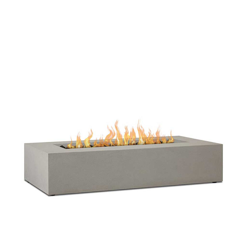 Aspen Rectangular Fire Table - Flint