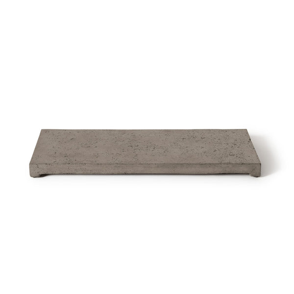Contempo and Cosmopolitan Rectangular Fire Table Lid in Light Basalt