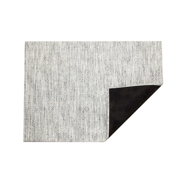 Mosaic Black & White Woven Floor Mat - XXL